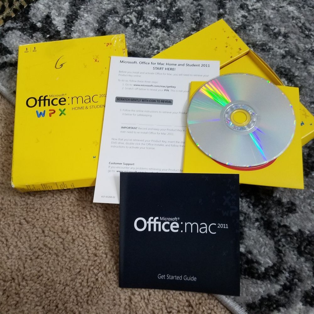 microsoft office for mac home and student